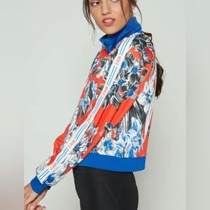 Blue and Orange Nike Hyper Femme Copped Jacket